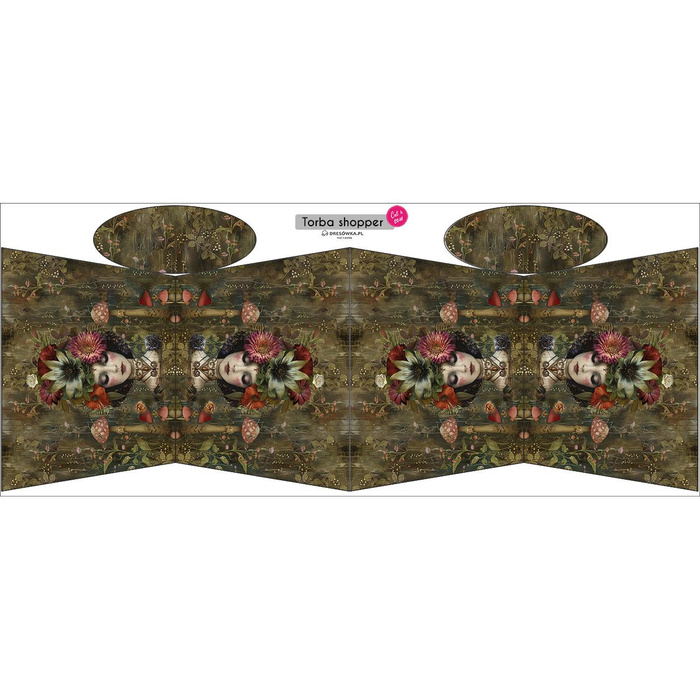 TOTE BAG - VINTAGE AURA WZ.2 - sewing set