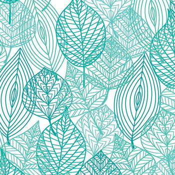 BLÄTTER  - Viskose Jersey