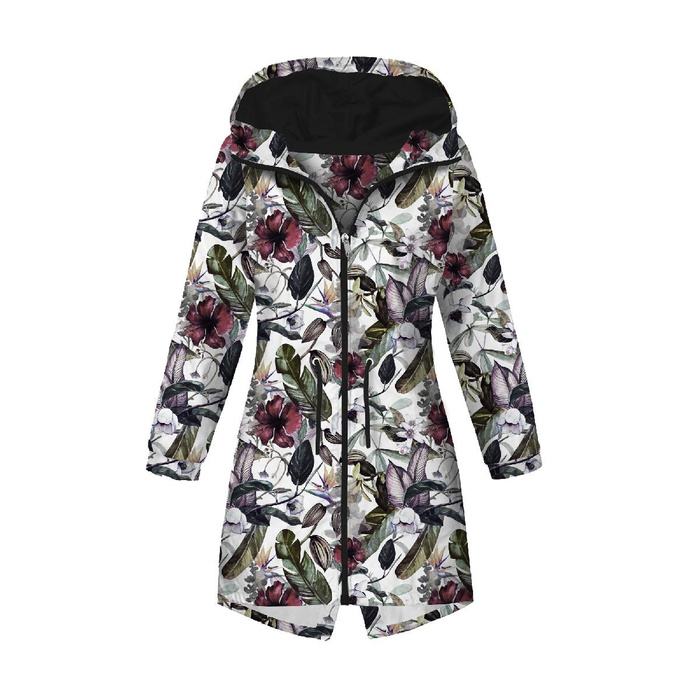 WOMEN'S PARKA (ANNA) - PARADISE FLOWERS - softshell XL