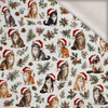 CHRISTMAS PETS WZ. 1 - brushed knitwear with elastane ITY
