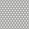 WHITE DOTS / grey  - Woven Fabric for tablecloths