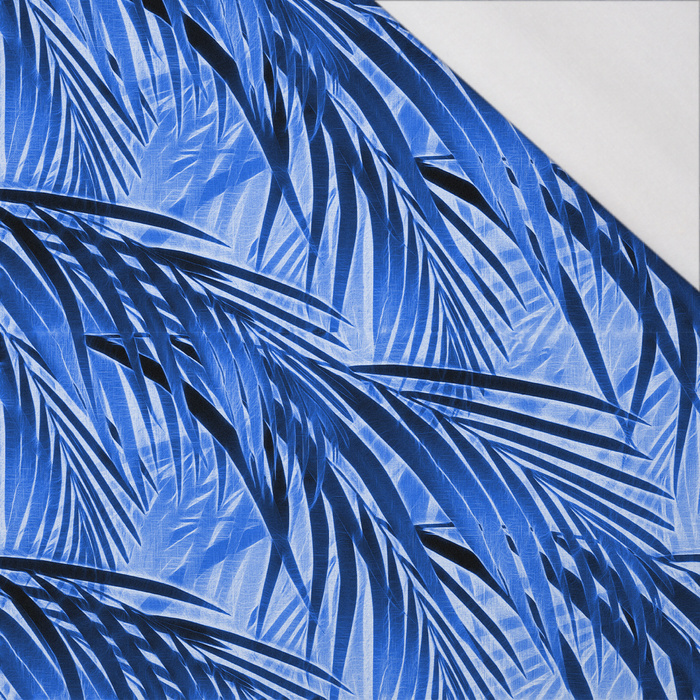 PALMENBLÄTTER Ms. 1 (classic blue) - Viskose Jersey