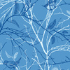 VÖGEL (CLASSIC BLUE) - Baumwoll Webware