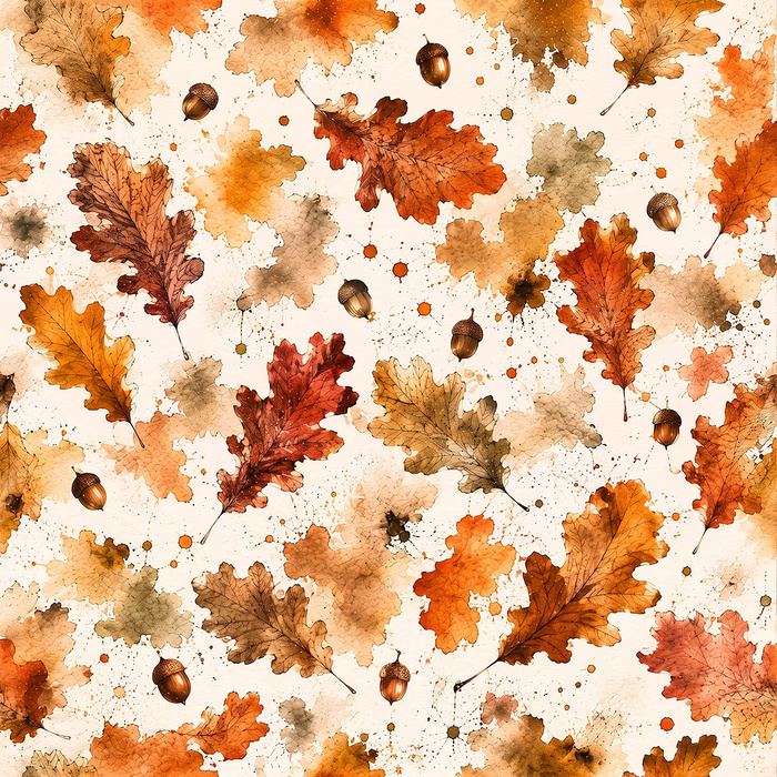 AUTUMN WZ. 4 - Muślin bawełniany