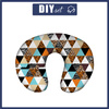NECK PILLOW - TRIANGLES / SPOTS - sewing set