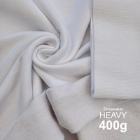 Teplákovina HEAVY 400g - BÍLÝ