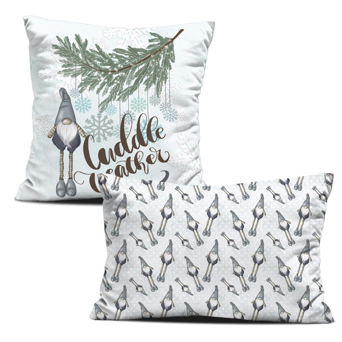 OZDOBNÉ POLŠTÁŘE - CUDDLE WEATHER VZ. 2 (ZIMA VE MĚSTĚ)