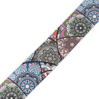 Smooth tape - STAINED GLASS / aqua / Choice of sizes