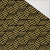 GEOMETRIC MINIMAL WZ. 14 - Hydrofobní česaná teplákovina