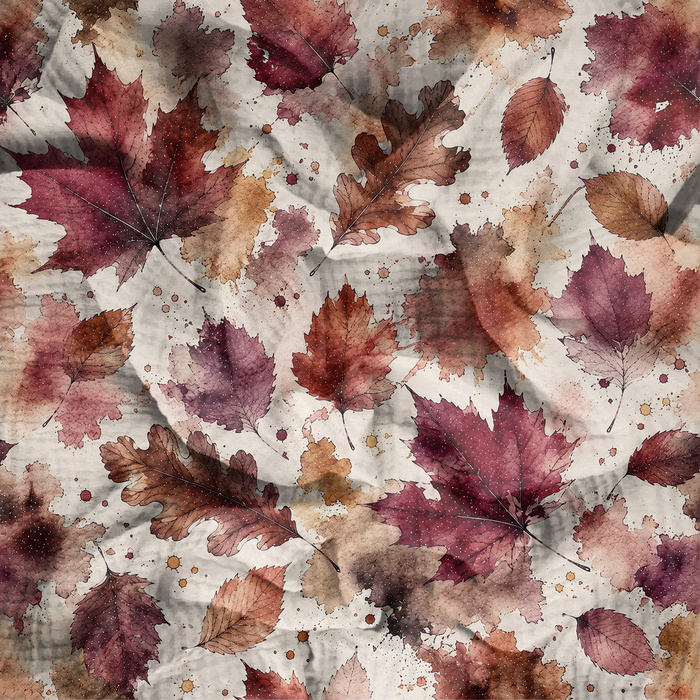 AUTUMN WZ. 8 - Muślin bawełniany