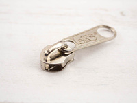 Slider for zipper tape 5mm  nickel