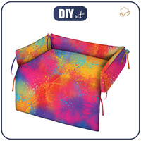 ANIMAL BED - COLORFUL SPECKS - sewing set