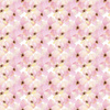 PINK FLOWERS (IN THE MEADOW) - Cotton muslin