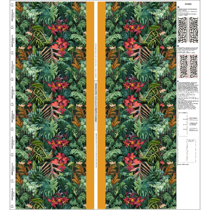 PAREO - WILD JUNGLE m. 1 - Nähset 