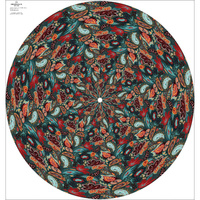 PASTEL FLOWERS PAT 2 - big circle skirt panel