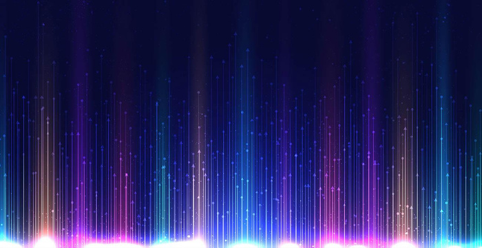 ABSTRACTION pat. 7 - panel (80cm x 155cm) Hydrophobic brushed knit