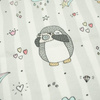 PHOTO PENGUIN / white - single jersey with elastane TE210