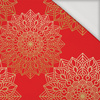 MANDALA pat. 5 / red- Viscose jersey