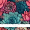 SUCCULENT PLANTS WZ. 6 - Viskose Webware