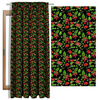 MINI RED GARDEN (PARADISE GARDEN)  - looped knit fabric with elastane