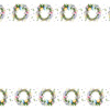 EASTER WREATH PAT. 1 - Woven Fabric for tablecloths