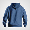 MELANGE BLAU- Single Jersey mit Elastan ITY