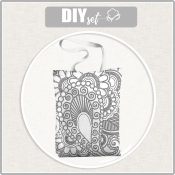 SHOPPER TASCHE - PAISLEY CONTUR - Nähset