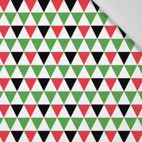 GREEN GARLAND - Cotton woven fabric