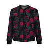 WOMEN’S BOMBER JACKET (KAMA) - FLOWERS / GALAXY - sewing set XXL