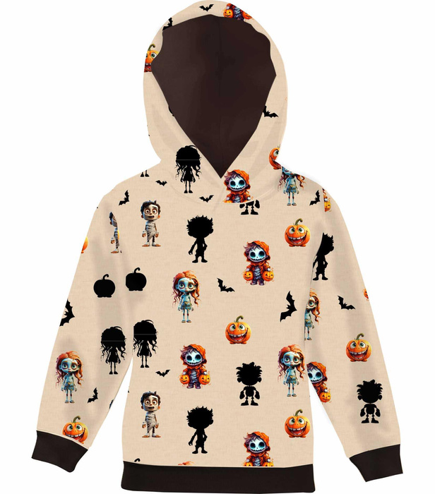 Cute Halloween wz. 8 - Hydrofobní česaná teplákovina