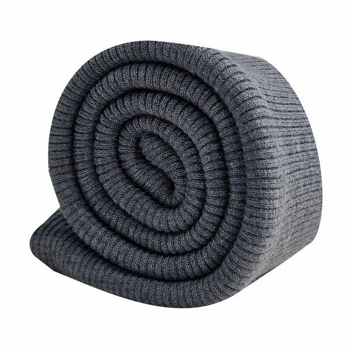 D-08 MELANGE GRAPHITE - elastic sweat in convex stripes SD