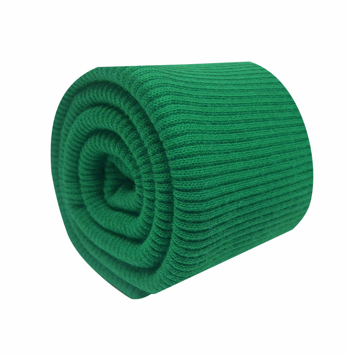 Bündchenstoff gerippt - FOREST GREEN (D-11)