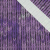 BRAID / purple - Waterproof woven fabric