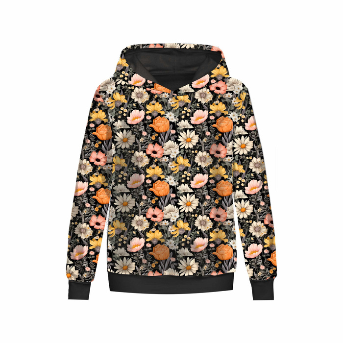 FLOWERS wz.6- single jersey with elastane ITY