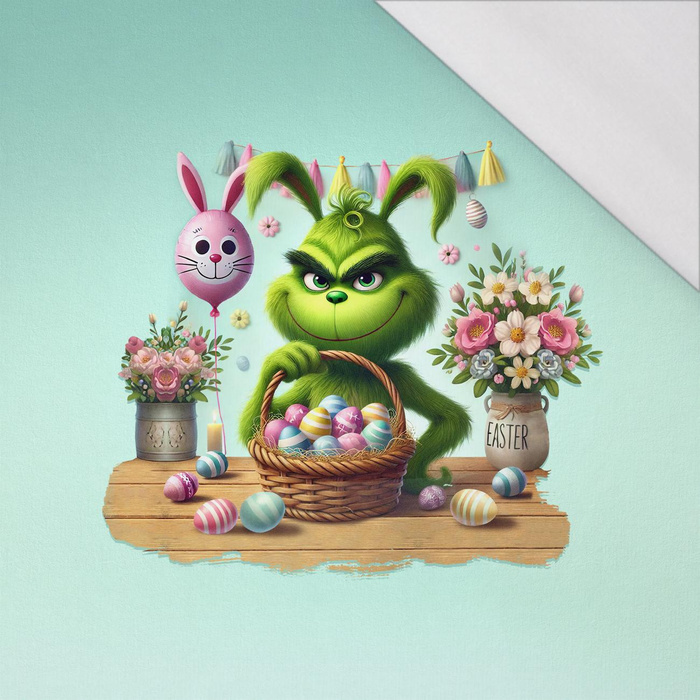 FUNNY EASTER WZ. 4 - panel (60cm x 50cm) SINGLE JERSEY