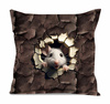 ANIMALS CRACKED wz.6 (MOUSE) - Panel (60cm x 50cm)  Polster- Velours