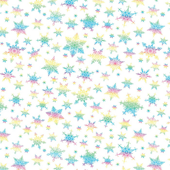 RAINBOW SNOWFLAKES