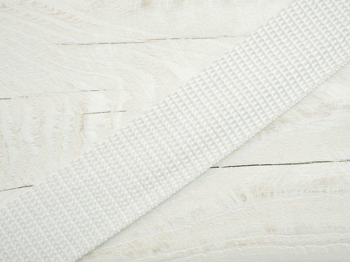 Webbing tape 25mm - white