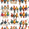 100cm ANIMALS WZ.10- Slub Weave