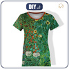 WOMEN’S T-SHIRT - FARM GARDEN WITH SUNFLOWERS (Gustav Klimt) - sewing set XS