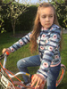 CEDRIC'S GARDEN / granatowy - single jersey z elastanem TE210