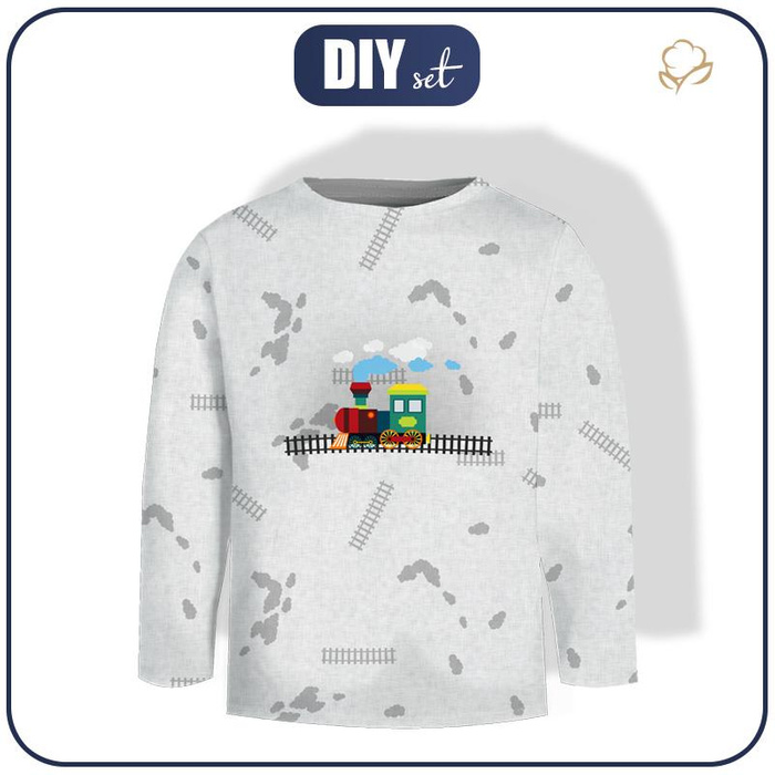 LONGSLEEVE - DLAŽDICE DINO VZ. 6 - single jersey (134/140)