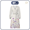 SUKIENKA KOPERTOWA "BIANCA" (L) - FLOWERS wz.10 - zestaw do uszycia