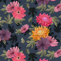 FLORAL AUTUMN VZ. 3 - softshell