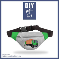 JUNIOR HÜFTTASCHE - MÜLLWAGEN - klein