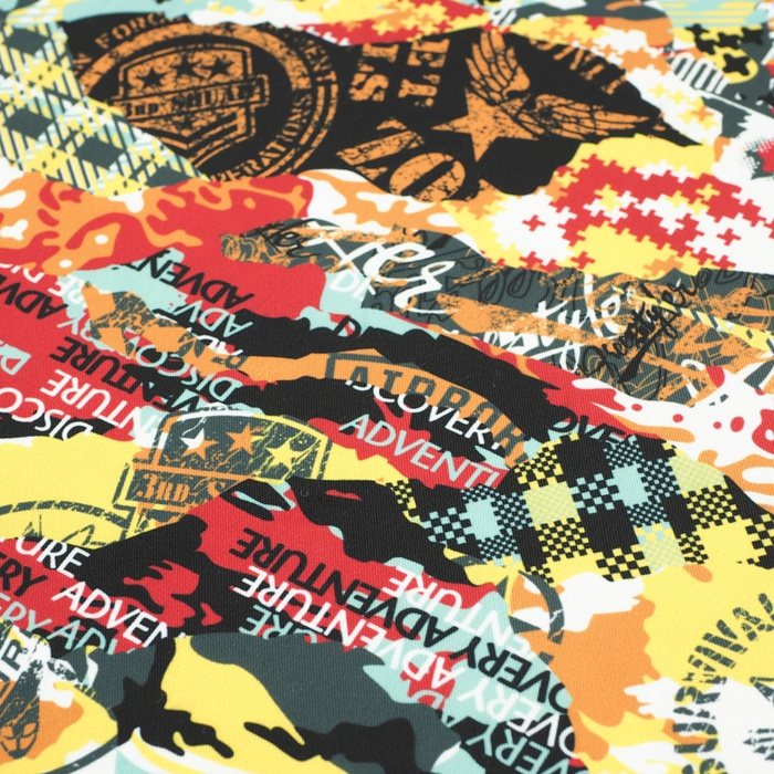CAMOUFLAGE COLORFUL - Waterproof woven fabric