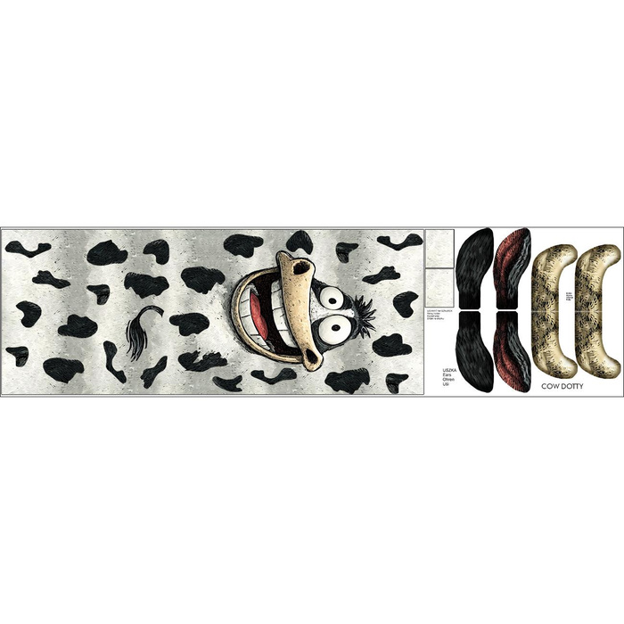 TURNBEUTEL FÜR KINDER - COW DOTTY