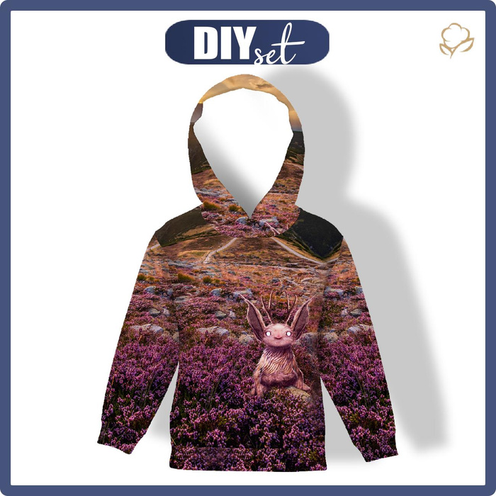 KINDER HOODIE (ALEX) - WRZEŚNIK BIEST - Nähset (110/116)