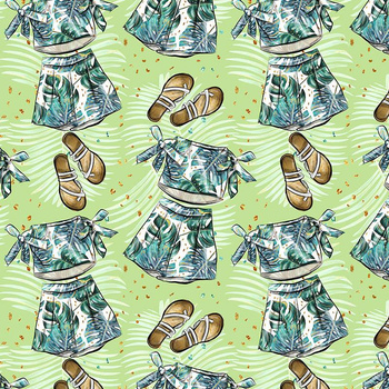 SUMMER FASHION / palm trees