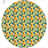 Groß Tellerrock-Panel - Viskose Jersey - TUTTI FRUTTI MS.11